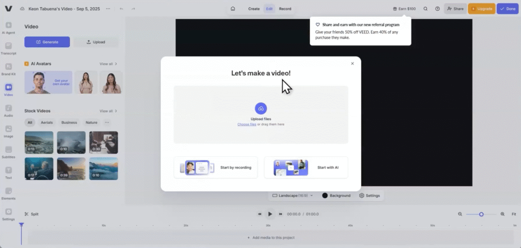VEED Dashboard Step 4