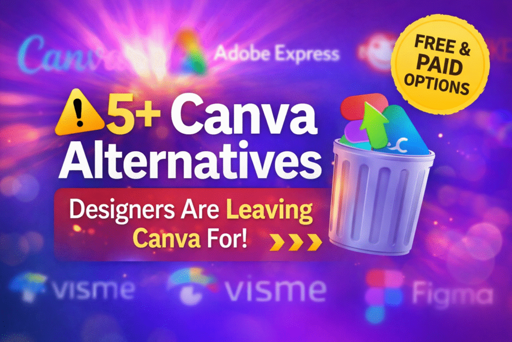 best top canva alternatives for designers