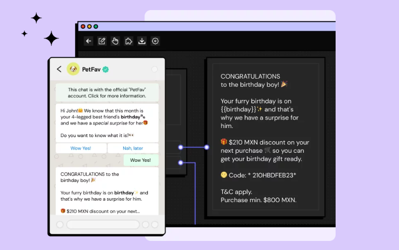 turn whatsapp message into revenue